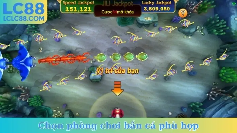 Chọn phòng chơi bắn cá phù hợp